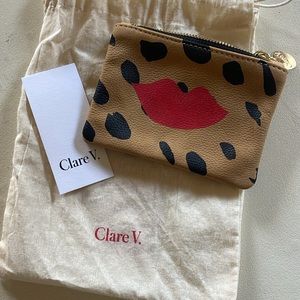 Clare V Zip Pouch Wallet